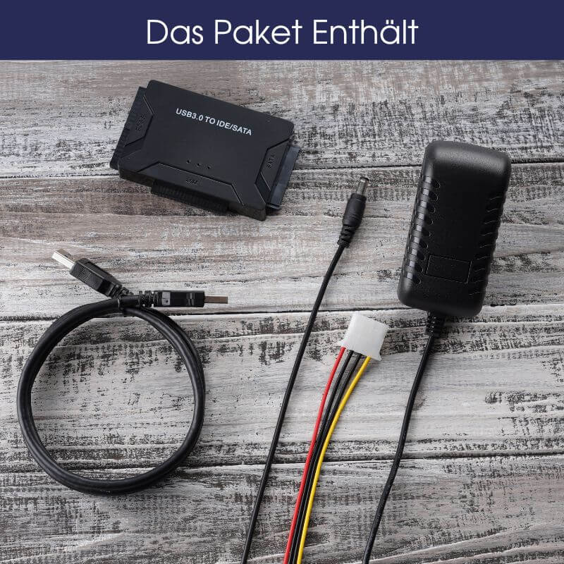 USB 3.0 zu IDE/SATA Festplattenadapter